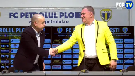 Petrolul și-a prezentat un alt sponsor adus în această iarnă! Director de marketing al clubului s-a făcut de râs la conferința de presă