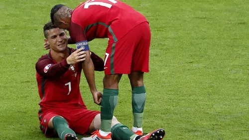 Cristiano Ronaldo spune că accidentarea suferită la Euro 2016 îl va face mai puternic