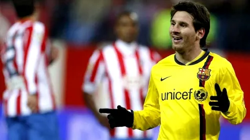 BarÃ§a câștigă pe Calderon după 4 ani de secetă! VIDEO Messi, la golul 11 în fața lui Atletico