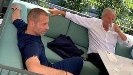 Aleksander Ceferin, președintele UEFA, și alți oficiali au pus la cale, la București, partea finală a EURO 2020 | FOTO&VIDEO EXCLUSIV