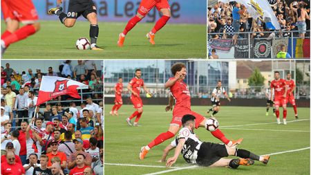 Goga și atât! "U" Cluj a câștigat la Sibiu cu 1-0, dar FC Hermannstadt a rămas în Liga 1. Cronica partidei retur a barajului