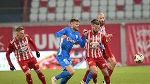 Sepsi Sf. Gheroghe - Universitatea Craiova, 1-3 Live Video Online, în etapa a 5-a a play-off-ului Superligii. Oltenii urcă pe poziția secundă