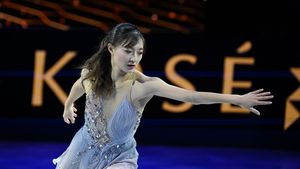 Marea campioană olimpică i-a chemat pe ziarişti să-i anunțe că se retrage, dar le-a dezvăluit şi că s-a măritat în secret