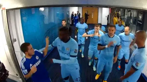 VIDEO | Yaya Toure l-a luat la palme pe Hazard în pauza meciului City - Chelsea. Belgianul nu a gustat gluma