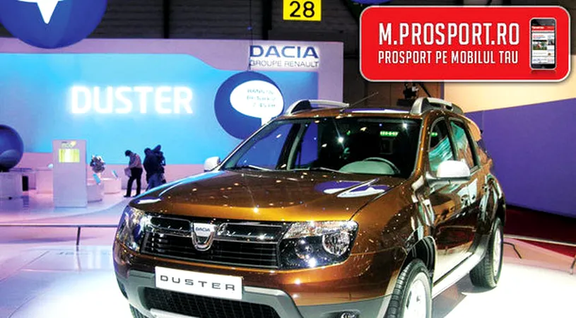 Dacia Duster, ultimul loc în finala Car of the Year 2011!** Vezi cine a luat trofeul