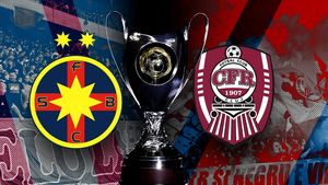 Cine transmite la TV FCSB – CFR Cluj