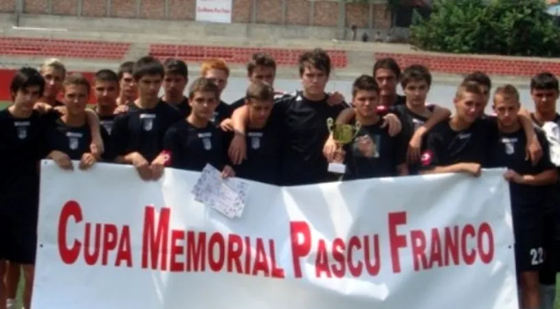 Programul turneului de fotbal Franco Pascu