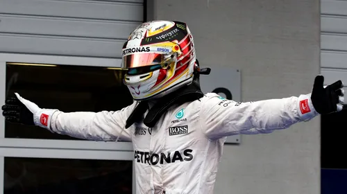 Pole-position pentru Lewis Hamilton la Marele Premiu de Formula 1 din Azerbaidjan
