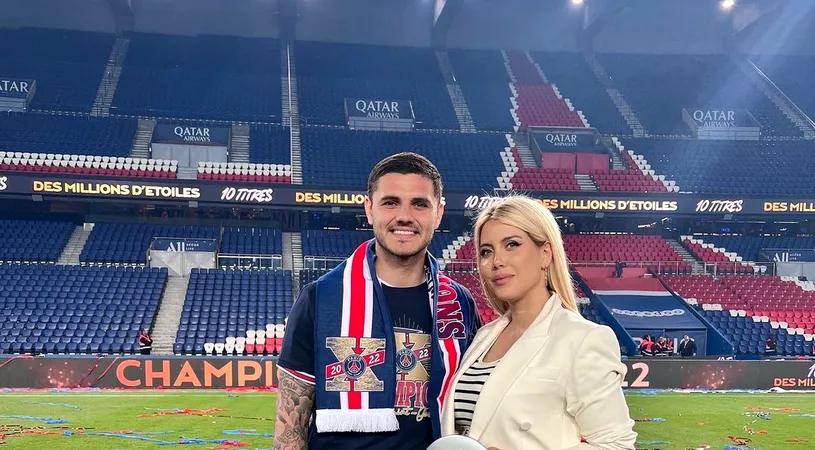 Mauro Icardi și Wanda Nara, scandal de proporții! Argentinianul a dat-o afară, iar blonda a pierdut 1.000.000 de euro | GALERIE FOTO