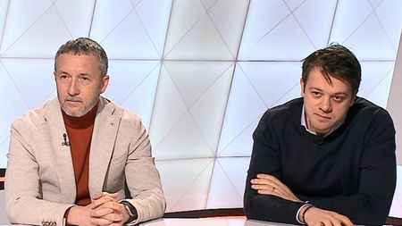 Au sărit scântei în studio! Mihai Stoica și Victor Angelescu, dialog despre Radu Petrescu: „Cel mai anti-rapidist arbitru” versus „E ceferist, i-a facut campioni!”