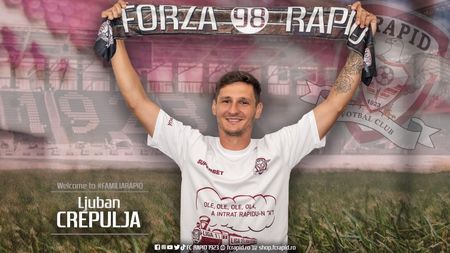 ProSport, confirmat! Ljuban Crepulja a semnat cu Rapid! Mesaj pentru suporterii din Giulești: „Nu ne vom lupta la titlu, dar vom da totul!”