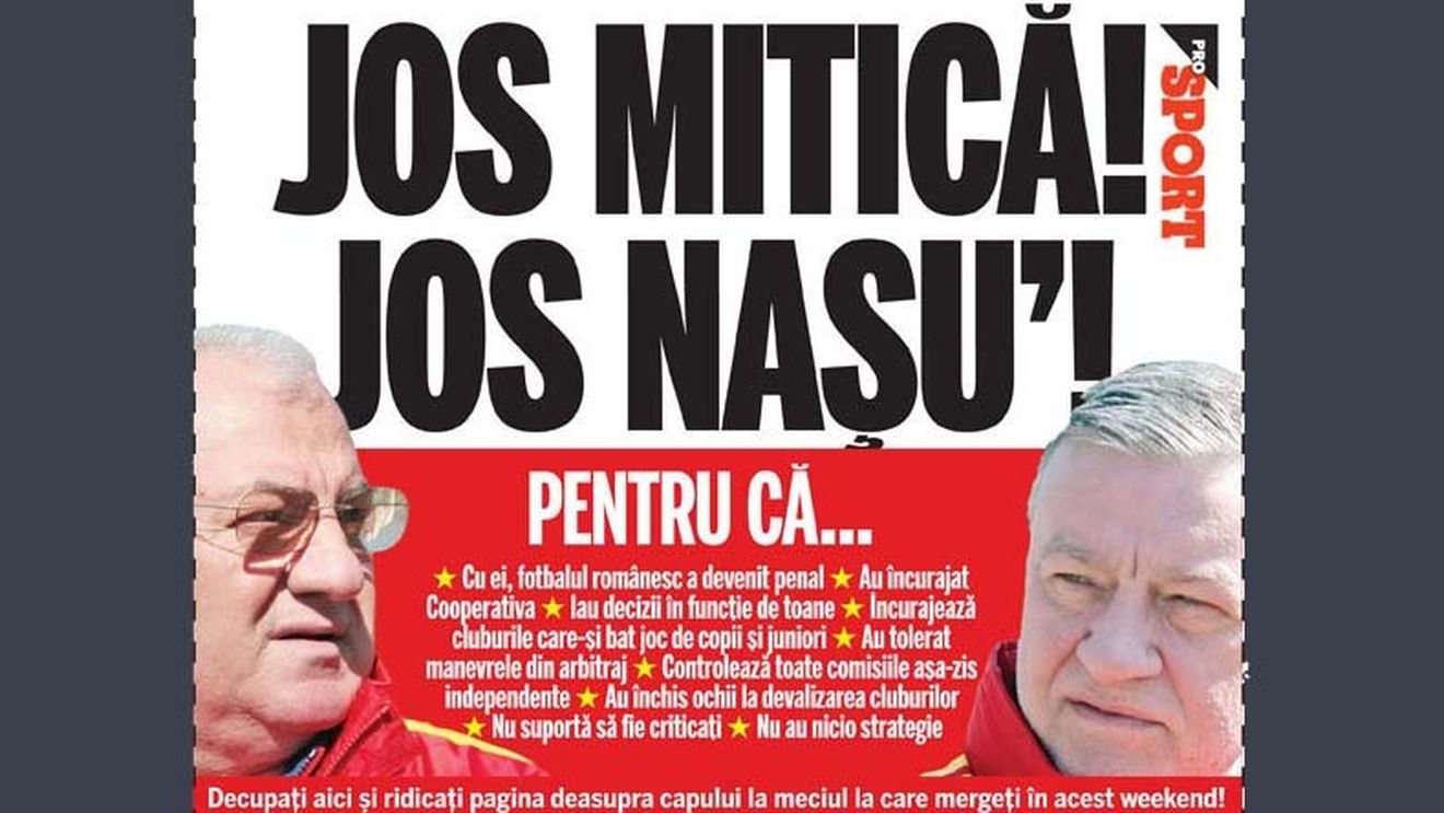ProSport va demara inițiativa de schimbare a Legii 4