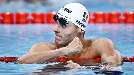David Popovici e Regele Europei cu o nouă medalie de aur! A zburat în finala de la 100 metri liber, pe care a terminat-o cu un nou record