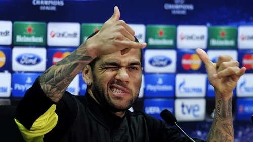 Dani Alves, aproape de o despărțire de Barcelona: 