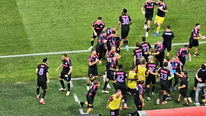 Gestul care i-a scandalizat pe dinamovişti. Ce au făcut fotbaliştii şi staff-ul FCSB după golul lui Florin Tănase