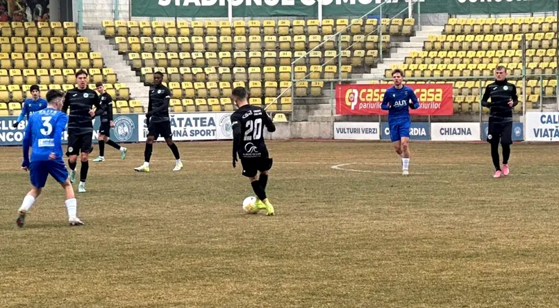 Concordia Chiajna, succes la scor cu LPS HD Clinceni. Amicalul cu CSM Alexandria a fost anulat, dar echipa din Liga 2 a găsit repede alt adversar