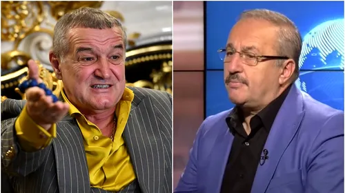 Gigi Becali îi răspunde lui Vasile Dîncu, după ce fostul ministru și-a exprimat din nou dezacordul pentru revenirea lui FCSB în Ghencea: „Nici eu nu sunt de acord ca Dîncu să mănânce. Să moară de foame!” | VIDEO EXCLUSIV ProSport Live