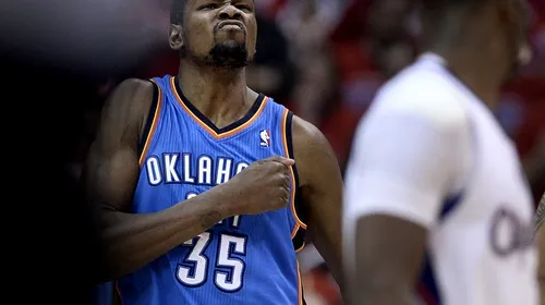 VIDEO | Se știu finalele celor două Conferințe din NBA. Thunder s-a calificat după un meci magic făcut de Kevin Durant