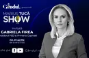 Marius Tucă Show începe joi, 25 aprilie, de la ora 17.00, live pe gândul.ro. Invitată: Gabriela Firea