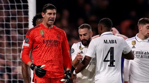 Huiduit pe Stamford Bridge, Thibaut Courtois a răbufnit în returul Chelsea – Real Madrid! Ce gest le-a dedicat londonezilor, după ce le-a refuzat un gol cu o paradă senzațională | VIDEO