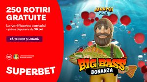 ADVERTORIAL | Distracție pentru o Supervară în cazinoul online! Vezi cum obții 250 rotiri gratuite la jocurile Pragmatic cu Jackpot