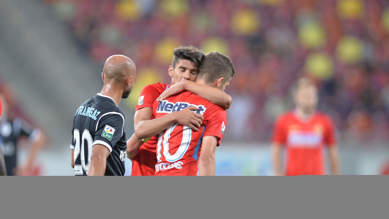 Probleme pentru unul dintre componenții "tripletei de aur" a lui Becali! FOTO | Coman a ieșit accidentat din meciul cu Sepsi