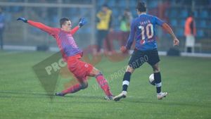 E noul erou al Stelei după ce a marcat golul serii cu Viitorul!** "E greu să ne mai oprească cineva" Gardoș, despre golul de la Constanța