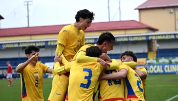 România U18 a promovat în Liga A a preliminariilor EURO după un gol marcat în minutul 90 în partida cu Danemarca! Doi jucători din Liga 2, pe teren