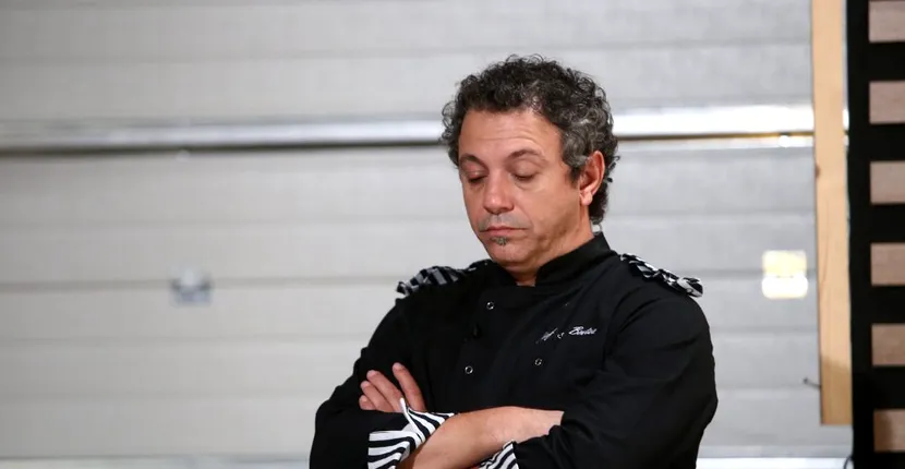 Cum arăta chef Sorin Bontea în tinerețe. ”Doar părul grizonat vă arată vârsta”