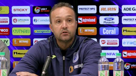 Ce-și dorește Papură la derby-ul cu FCSB: "Sper să aratăm pe teren acel spirit oltenesc". Amintiri cu victoria din 2002, posibila colaborare cu Neagoe și problema arbitrajelor