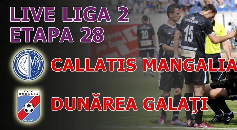 Callatis învinge cu 2-0 pe Dunărea!** Botoșani a remizat la Ovidiu cu Viitorul!