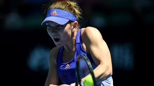 Debut perfect. Simona Halep a intrat cu un succes lejer în primul turneu de Grand Slam al anului: 