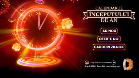 Dăm startul Calendarului Începutului de An Betano! An Nou, Oferte Noi, Cadouri Zilnice