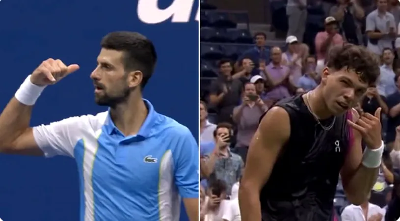 Cum a explicat Novak Djokovic gestul ironic făcut după semifinala US Open! „Nole