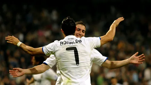 Ronaldo și Higuain pot scrie ISTORIE pentru Real în meciul cu 