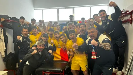 România U17, aproape de o performanță fabuloasă! E la un meci de calificarea la EURO și Cupa Mondială