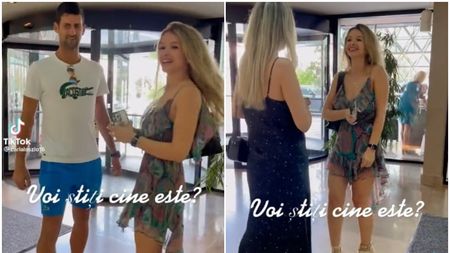 Fază fabuloasă cu Novak Djokovic și două blonde din România într-un hotel! Ce le-a întrebat „Nole" în limba română | VIDEO