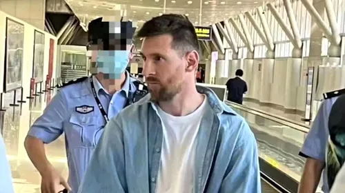 Lionel Messi, săltat de poliție pe aeroportul din Beijing! Starul din naționala Argentinei a fost privat de libertate câteva zeci de minute din cauza unui motiv uluitor | VIDEO