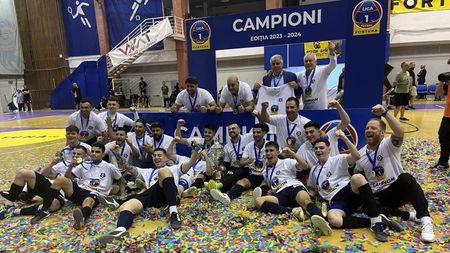 United Galați, încă un titlul cucerit în futsalul românesc, după minimul de jocuri cu CFR Timișoara!