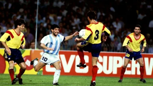 Dezvăluirea unui mare fotbalist român, după ce l-a avut adversar pe Diego Maradona: „Unu contra unu te făcea zdrențe! Ar fi putut să câștige cinci Baloane de Aur!” | EXCLUSIV