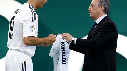 Sporting îi cere bani lui Real pentru transferul lui Ronaldo!
