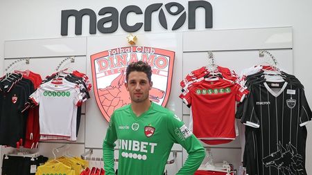 OFICIAL | Dinamo, pe modelul Craiovei. Și-a adus portar italian. Goalkeeper-ul format la AC Milan se alătură azi lotului pregătit de Eugen Neagoe 