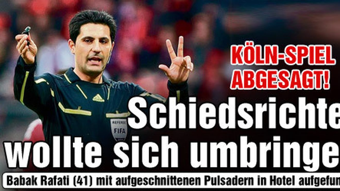 Germania, în stare de șoc:** un arbitru și-a tăiat venele înainte de meci! "Era mult sânge!"