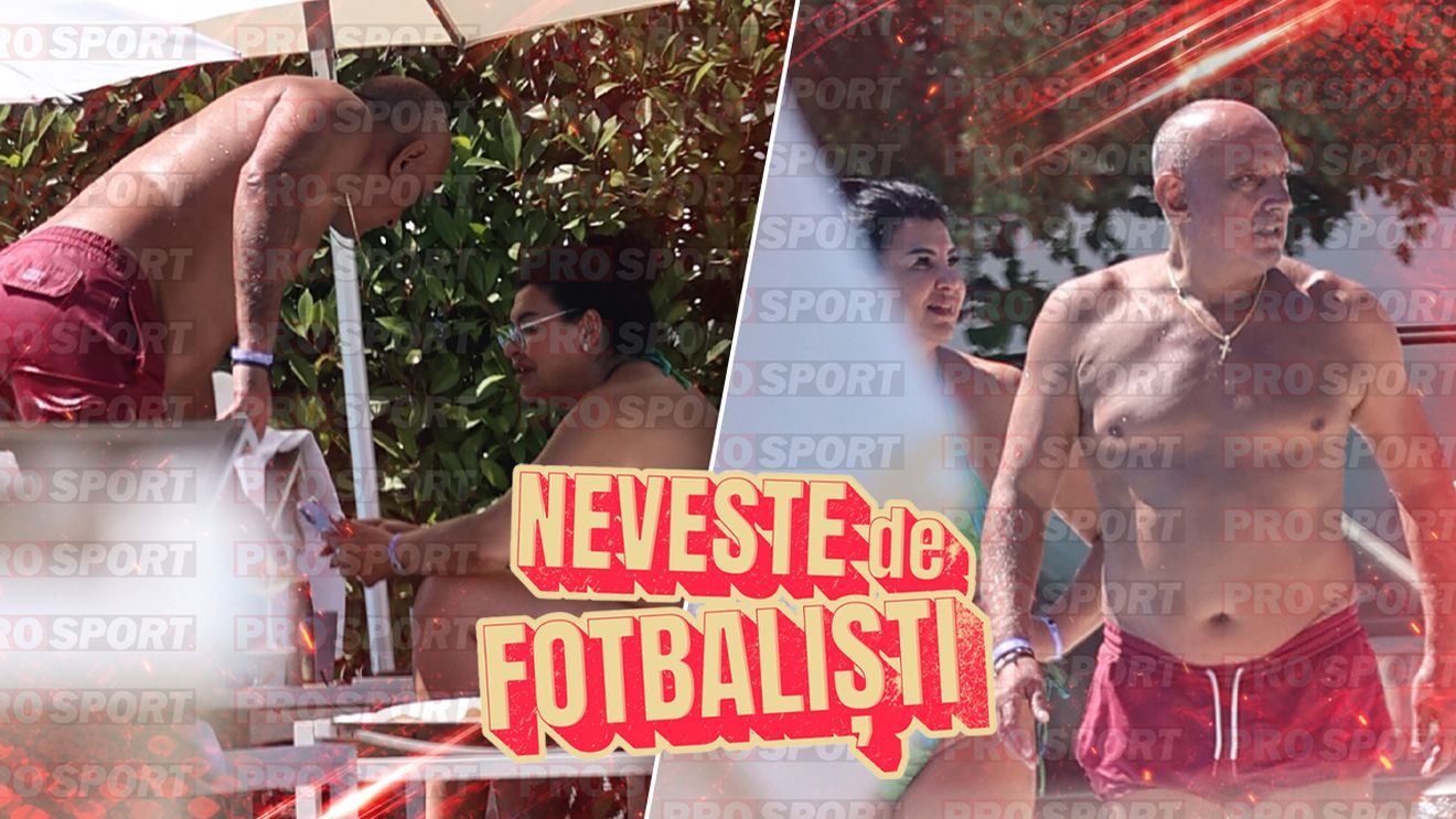 Cod roșu la piscină: Florin Prunea și iubita sa, în costum de baie! Imaginile sfârșitului de vară. FOTO EXCLUSIV