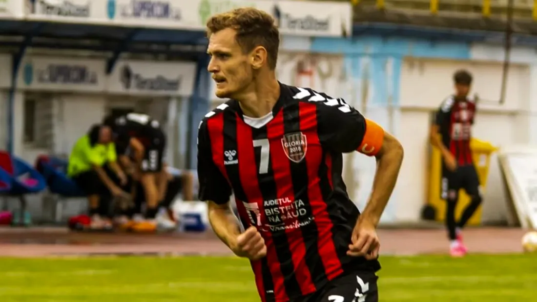 Gabriel Deac s-a retras din fotbal la numai 30 de ani, după ce a promovat în Liga 2 cu CS Gloria Bistrița și n-a fost păstrat în lot