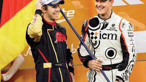 Schumacher îl laudă pe Vettel