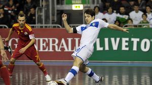 Italia "Carioca" a "distrus" România de două ori la futsal