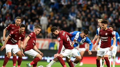 Rapid - Universitatea Craiova 2-3, în runda a 9-a din play-off-ul Superligii. Giuleștenii pierd orice șansă la Europa și joacă fără obiectiv în ultima etapă, oltenii se bat la podium!