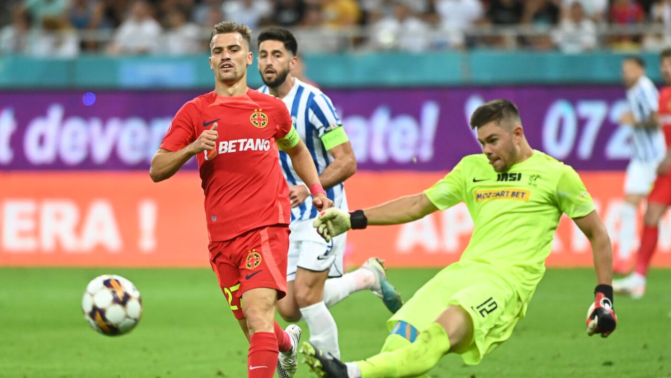 Darius Olaru, sincer după victoria cu Poli Iași. „A fost obositor!” De ce nu s-a bucurat la gol și ce obiectiv are în sezonul 2023-2024