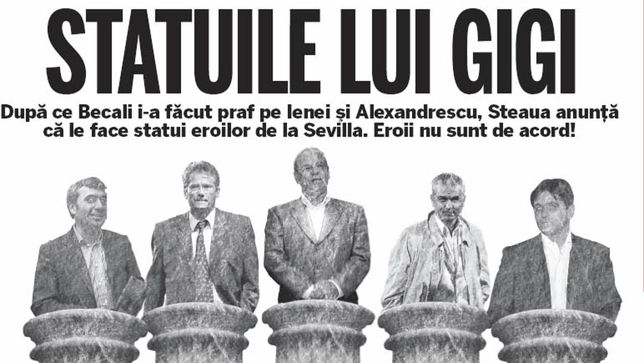 "Nu vrem statui!"
